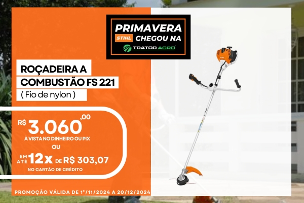 Roçadeira a combustão FS 221