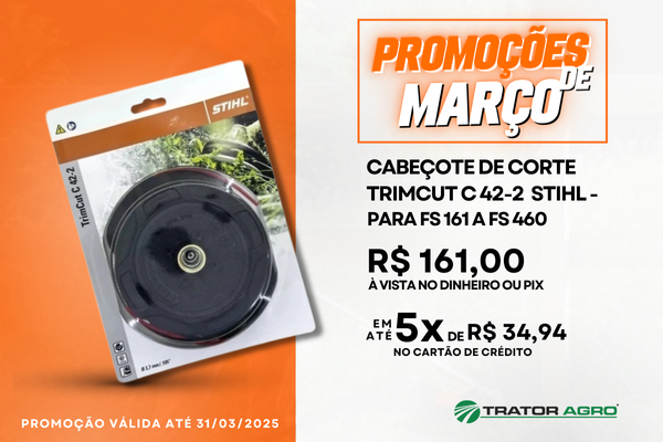 Cabeçote de Corte Trimcut C 42-2 STIHL