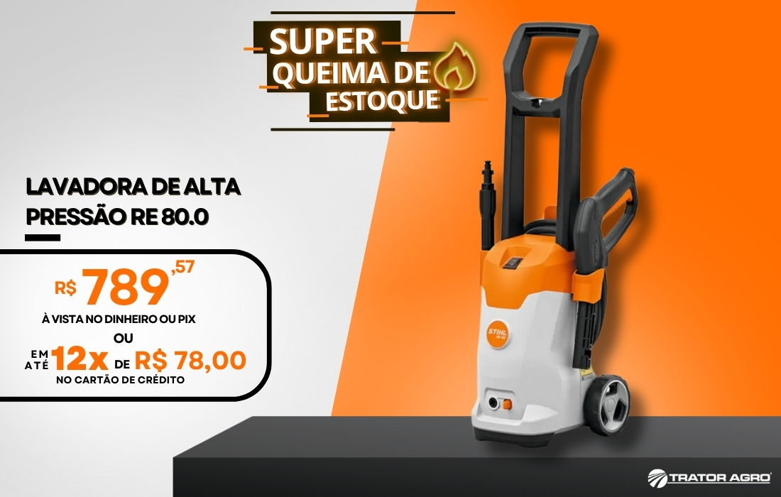 Lavadora de alta pressão RE 80