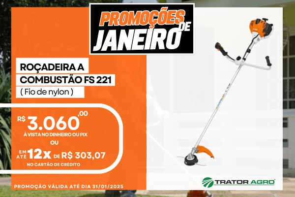 Roçadeira a combustão FS 221